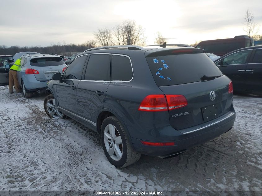 2011 Volkswagen Touareg Vr6 Lux VIN: WVGFF9BP3BD004798 Lot: 41151962