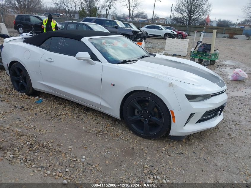 2017 Chevrolet Camaro 1Lt VIN: 1G1FB3DS8H0161010 Lot: 41152006