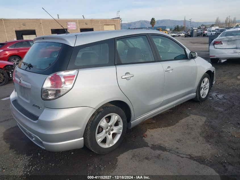 2006 Toyota Matrix Xr VIN: 2T1KR32EX6C583801 Lot: 41152027