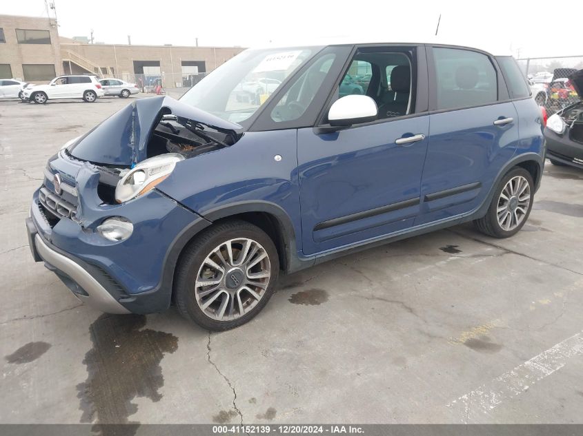 2019 Fiat 500L Trekking VIN: ZFBNFADH5KZ042207 Lot: 41152139