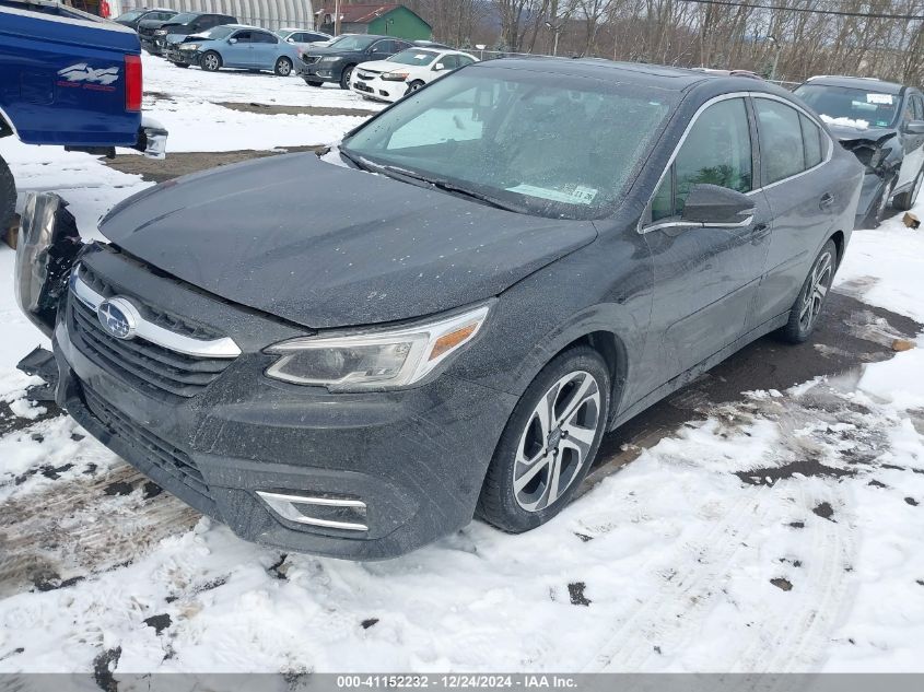 2022 Subaru Legacy Limited VIN: 4S3BWAN64N3009509 Lot: 41152232