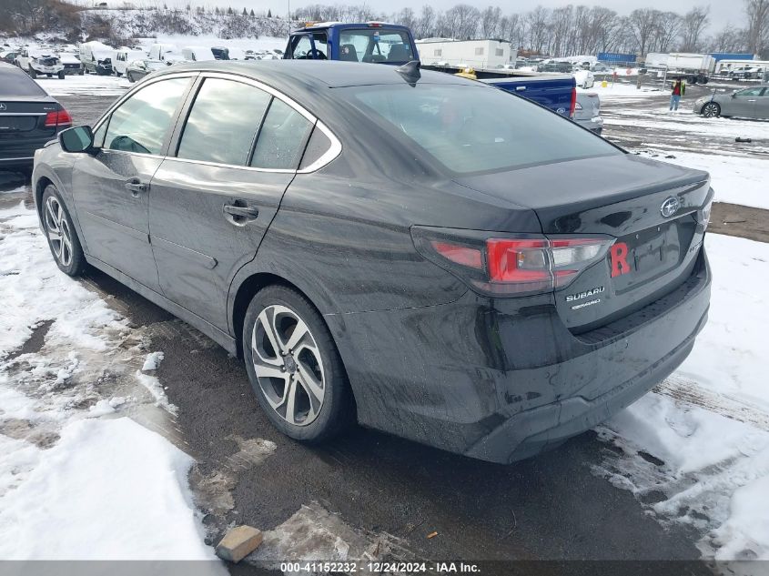 2022 Subaru Legacy Limited VIN: 4S3BWAN64N3009509 Lot: 41152232