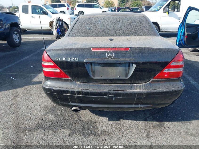 2003 Mercedes-Benz Slk 320 VIN: WDBKK65FX3F283784 Lot: 41152256