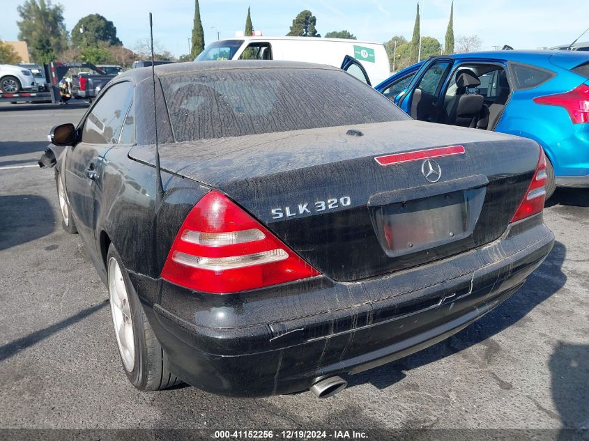 2003 Mercedes-Benz Slk 320 VIN: WDBKK65FX3F283784 Lot: 41152256