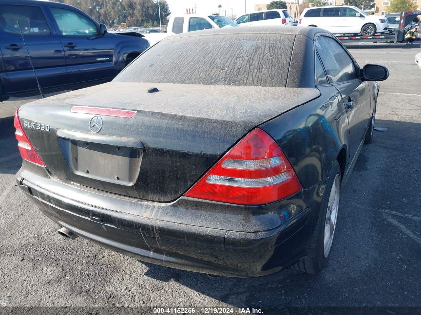 2003 Mercedes-Benz Slk 320 VIN: WDBKK65FX3F283784 Lot: 41152256