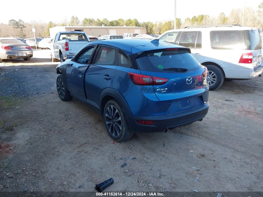 2019 Mazda Cx-3 Touring VIN: JM1DKFC71K0427777 Lot: 41152614