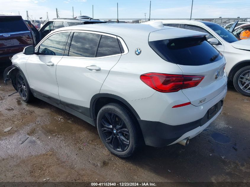 2018 BMW X2 xDrive28I VIN: WBXYJ5C36JEF71750 Lot: 41152640