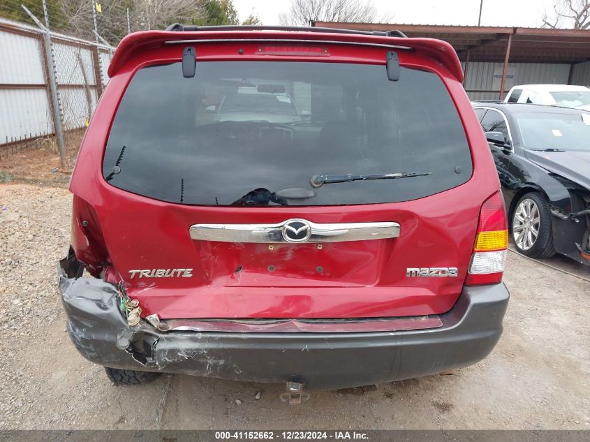 2004 Mazda Tribute Lx VIN: 4F2YZ04144KM15294 Lot: 41152662