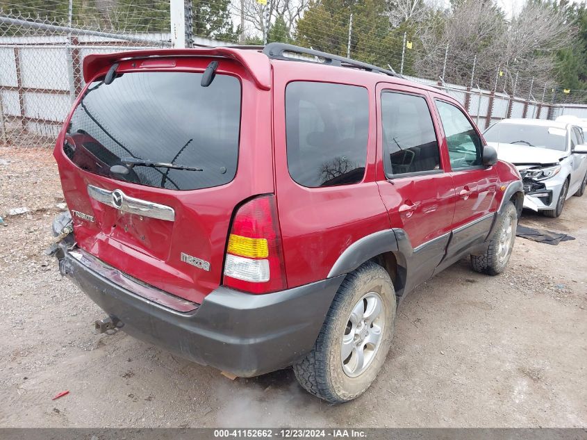 2004 Mazda Tribute Lx VIN: 4F2YZ04144KM15294 Lot: 41152662