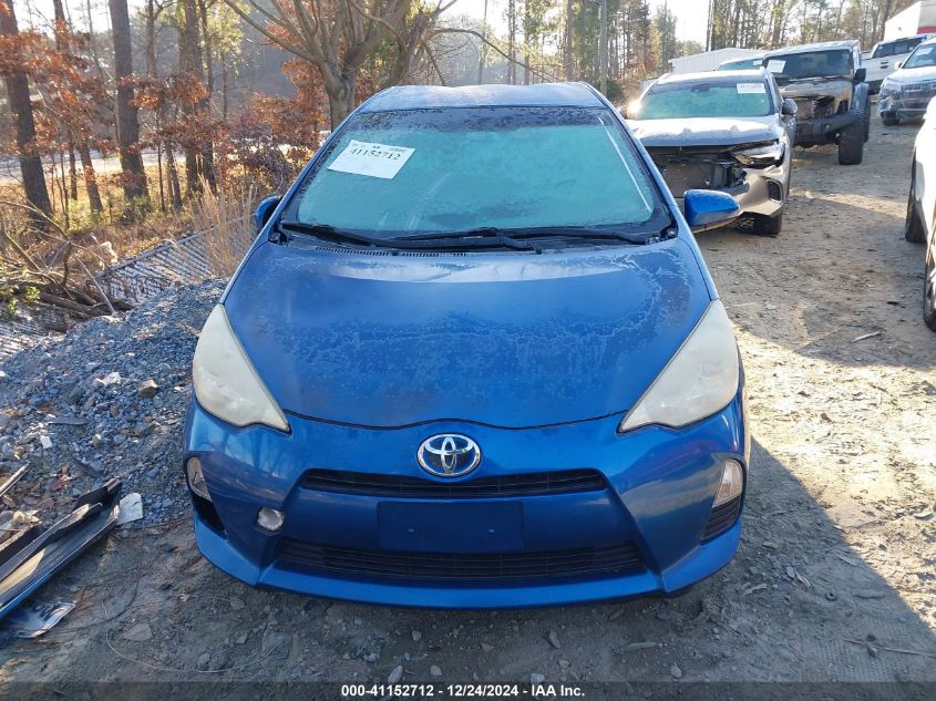 2012 Toyota Prius C One VIN: JTDKDTB30C1518808 Lot: 41152712