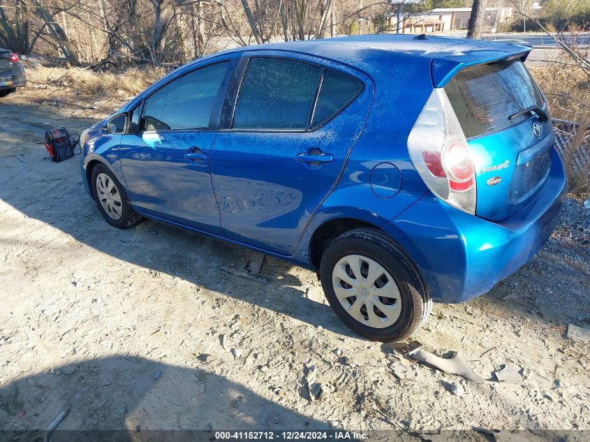 2012 Toyota Prius C One VIN: JTDKDTB30C1518808 Lot: 41152712