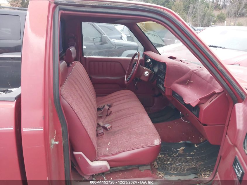 1991 Dodge Dakota VIN: 1B7FL26X1MS349292 Lot: 41152726