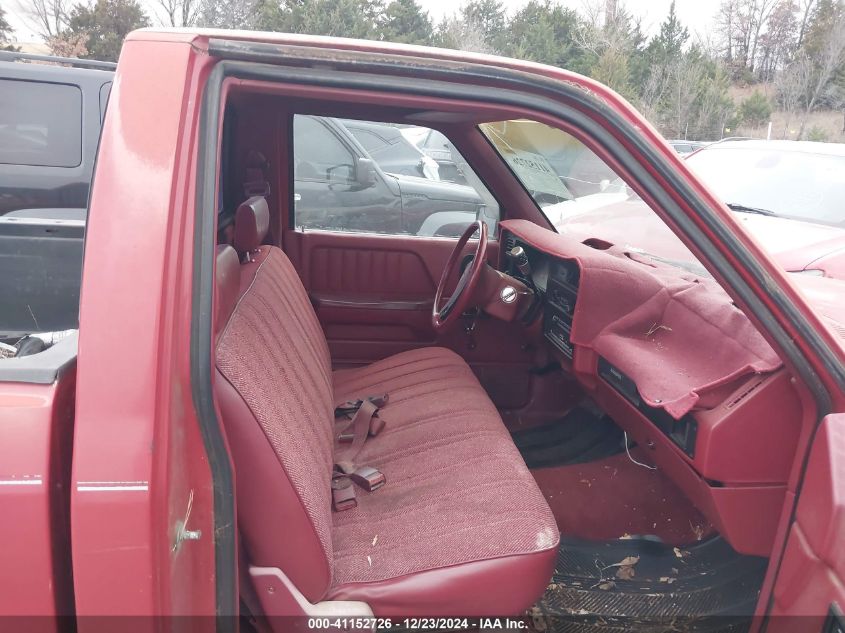 1991 Dodge Dakota VIN: 1B7FL26X1MS349292 Lot: 41152726