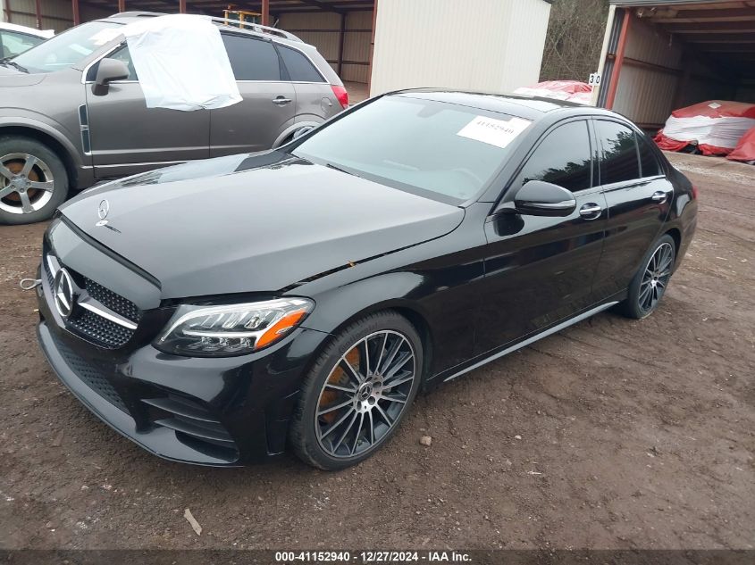 2020 Mercedes-Benz C 300 VIN: WDDWF8DB9LR538852 Lot: 41152940