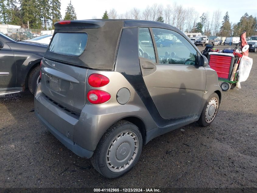 2009 Smart Fortwo Brabus/Passion VIN: WMEEK31X09K242271 Lot: 41152985