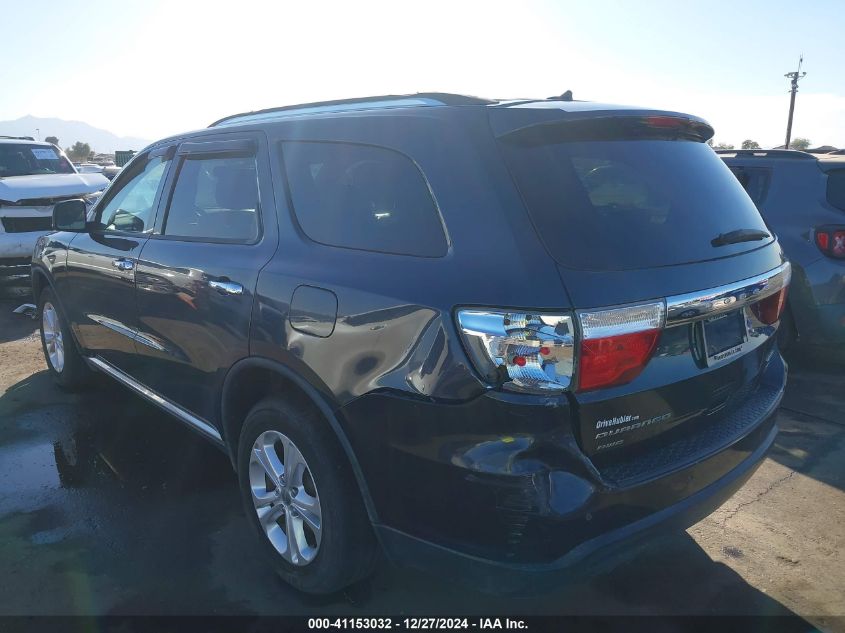 2013 Dodge Durango Crew VIN: 1C4RDJDG7DC680587 Lot: 41153032