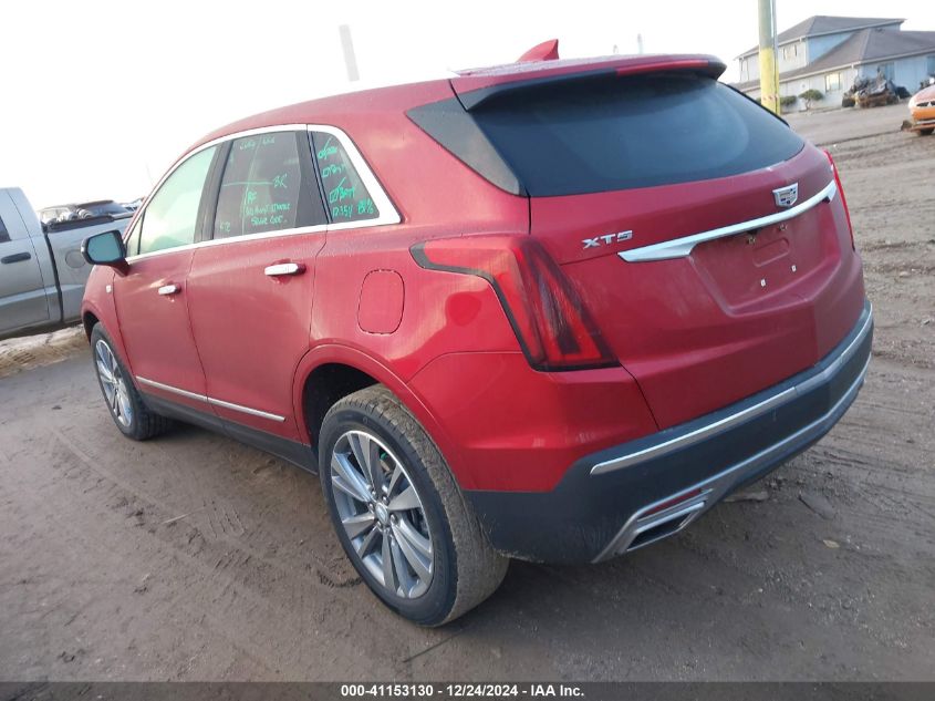 2022 Cadillac Xt5 Fwd Premium Luxury VIN: 1GYKNCRSXNZ117534 Lot: 41153130