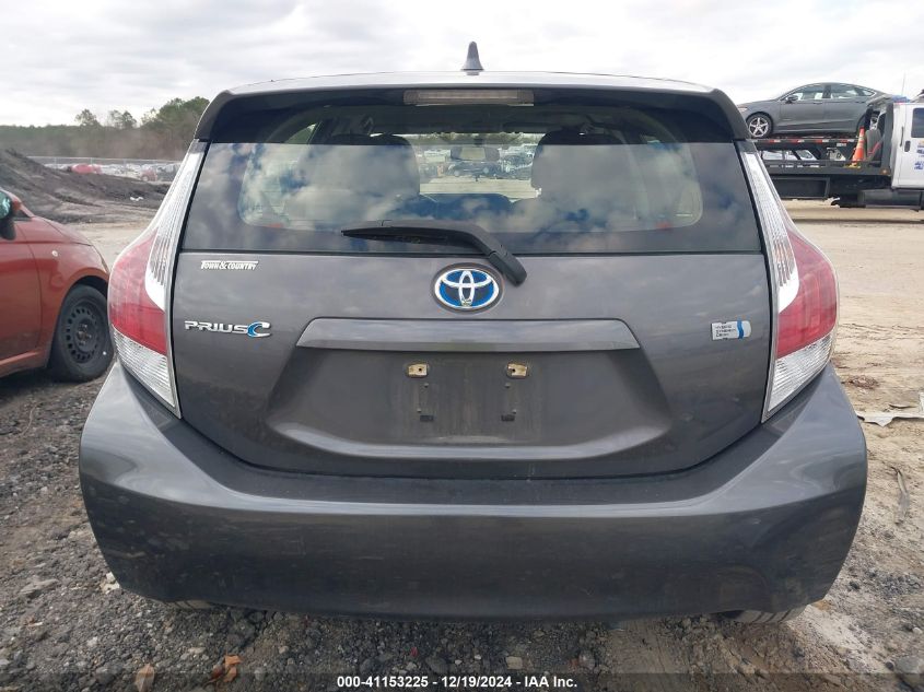 2015 Toyota Prius C Two VIN: JTDKDTB30F1096317 Lot: 41153225