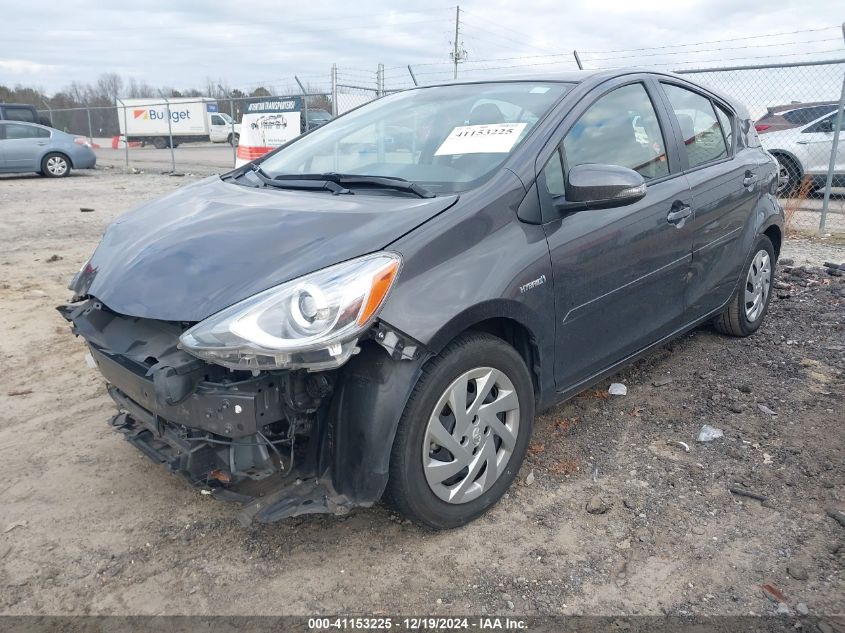 2015 Toyota Prius C Two VIN: JTDKDTB30F1096317 Lot: 41153225