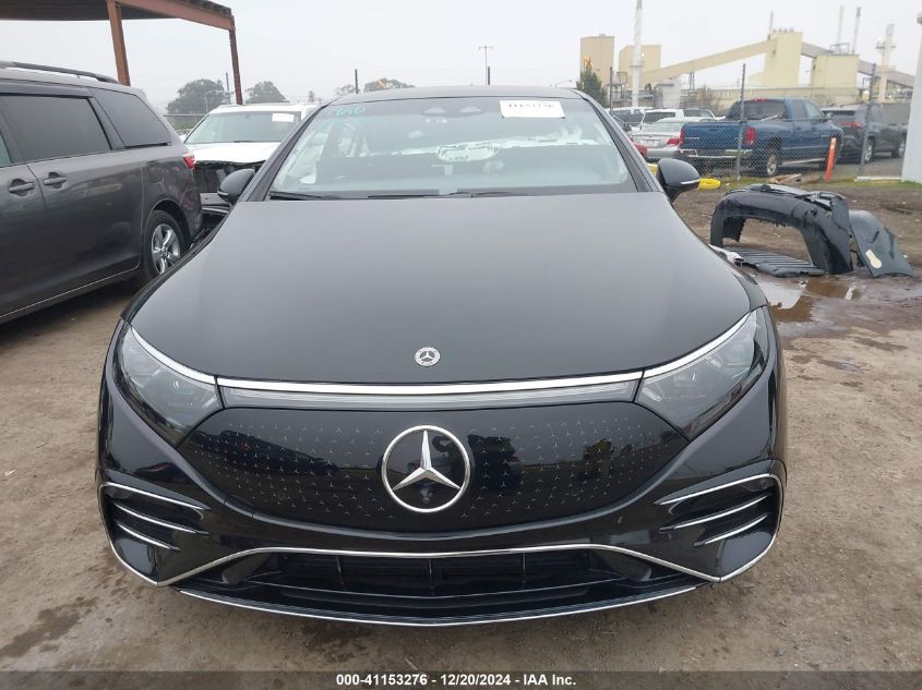 2022 Mercedes-Benz Eqs 580 4Matic VIN: W1KCG4EB0NA022761 Lot: 41153276