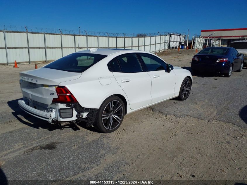 2022 Volvo S60 B5 R-Design VIN: 7JRL12FM9NG162595 Lot: 41153319