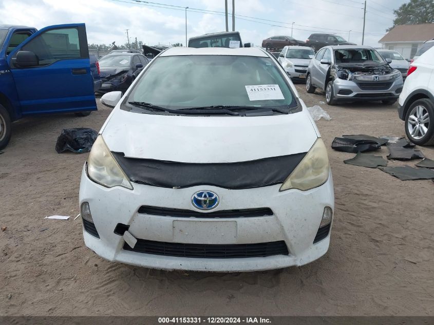 2012 Toyota Prius C Three VIN: JTDKDTB30C1516945 Lot: 41153331