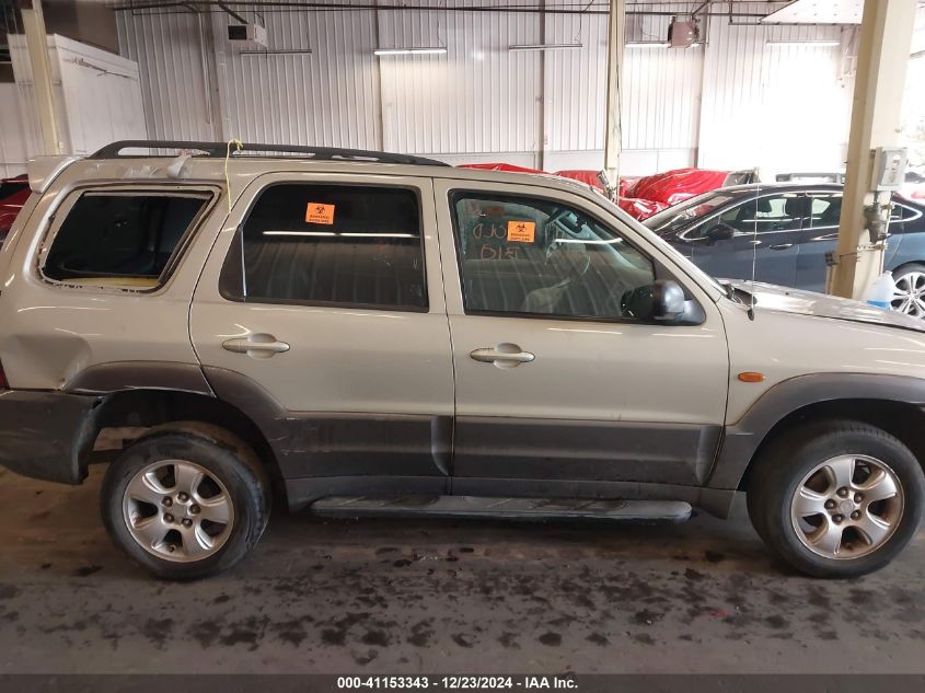 2004 Mazda Tribute Es V6 VIN: 4F2CZ96104KM03252 Lot: 41153343