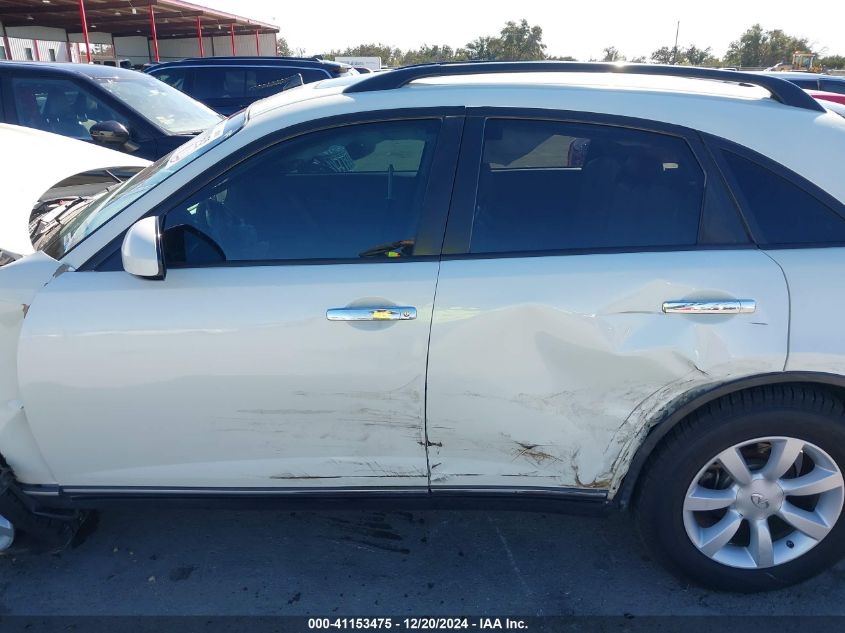 2005 Infiniti Fx35 VIN: JNRAS08U25X109435 Lot: 41153475