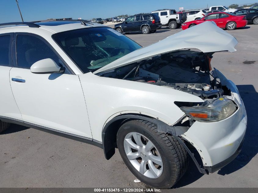 2005 Infiniti Fx35 VIN: JNRAS08U25X109435 Lot: 41153475