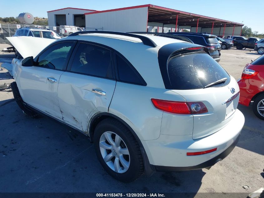 2005 Infiniti Fx35 VIN: JNRAS08U25X109435 Lot: 41153475