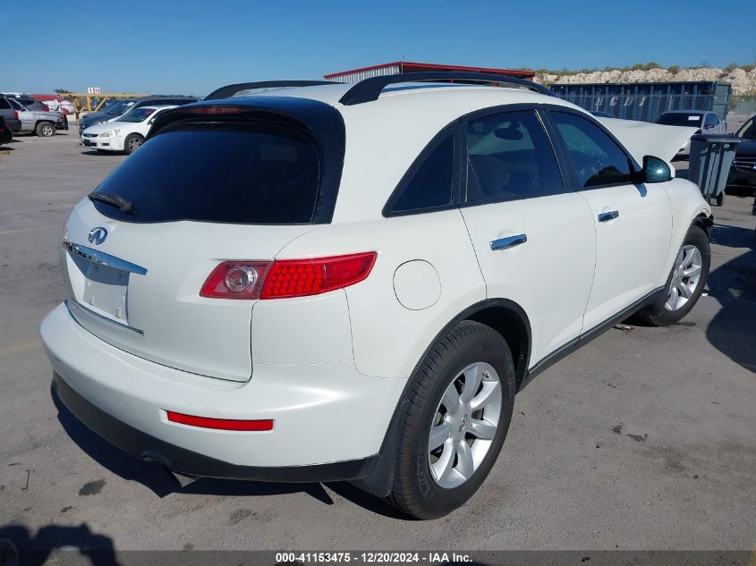 2005 Infiniti Fx35 VIN: JNRAS08U25X109435 Lot: 41153475