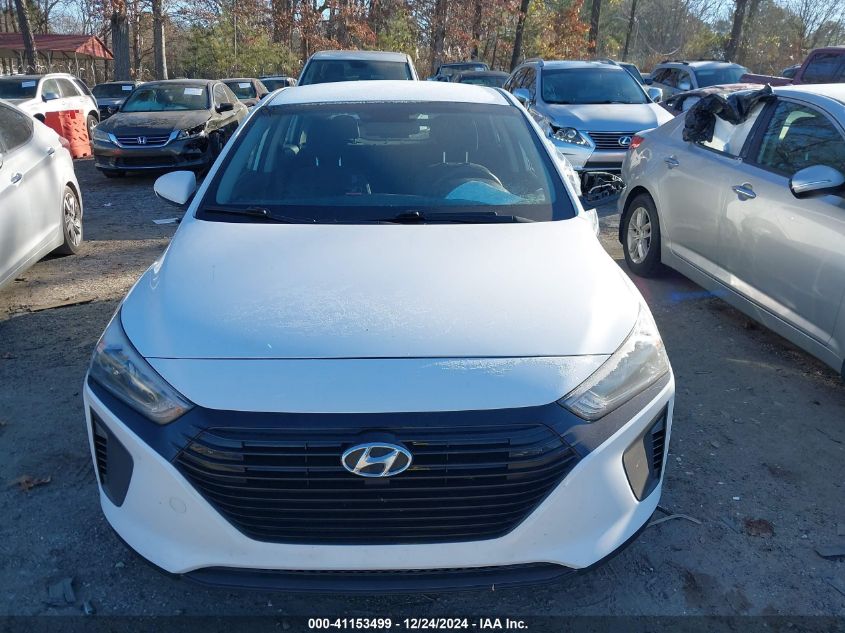 2019 Hyundai Ioniq Hybrid Blue VIN: KMHC65LC3KU110224 Lot: 41153499