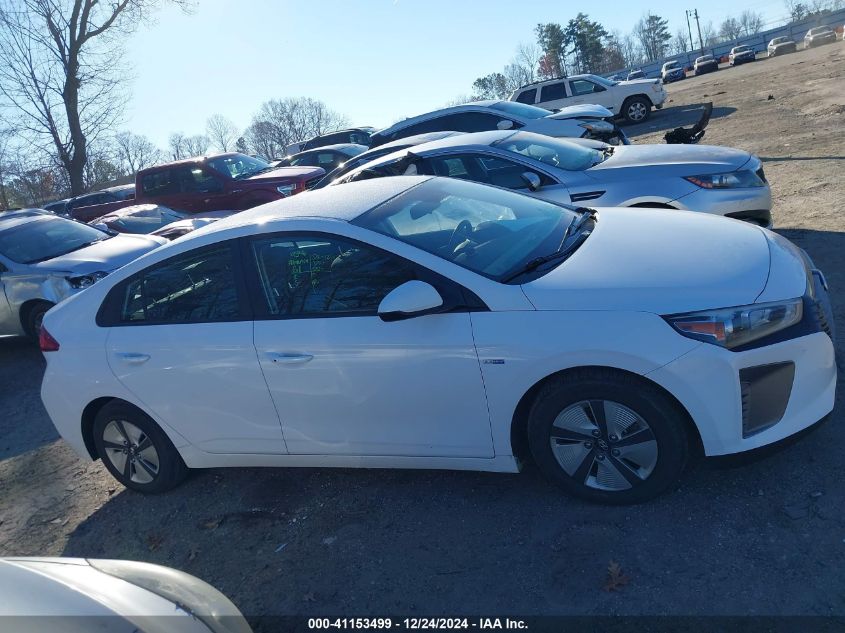 2019 Hyundai Ioniq Hybrid Blue VIN: KMHC65LC3KU110224 Lot: 41153499