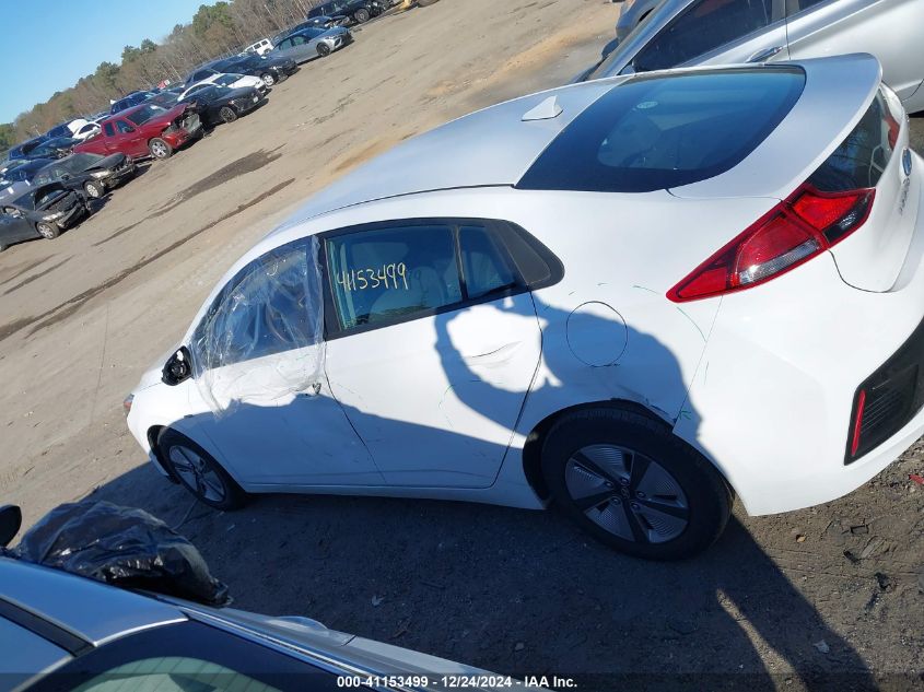 2019 Hyundai Ioniq Hybrid Blue VIN: KMHC65LC3KU110224 Lot: 41153499