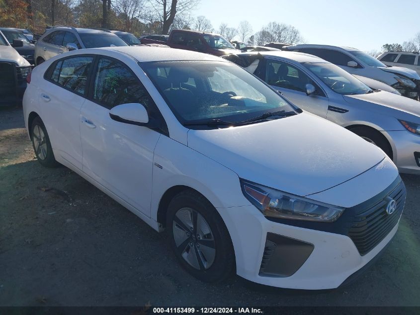 2019 Hyundai Ioniq Hybrid Blue VIN: KMHC65LC3KU110224 Lot: 41153499