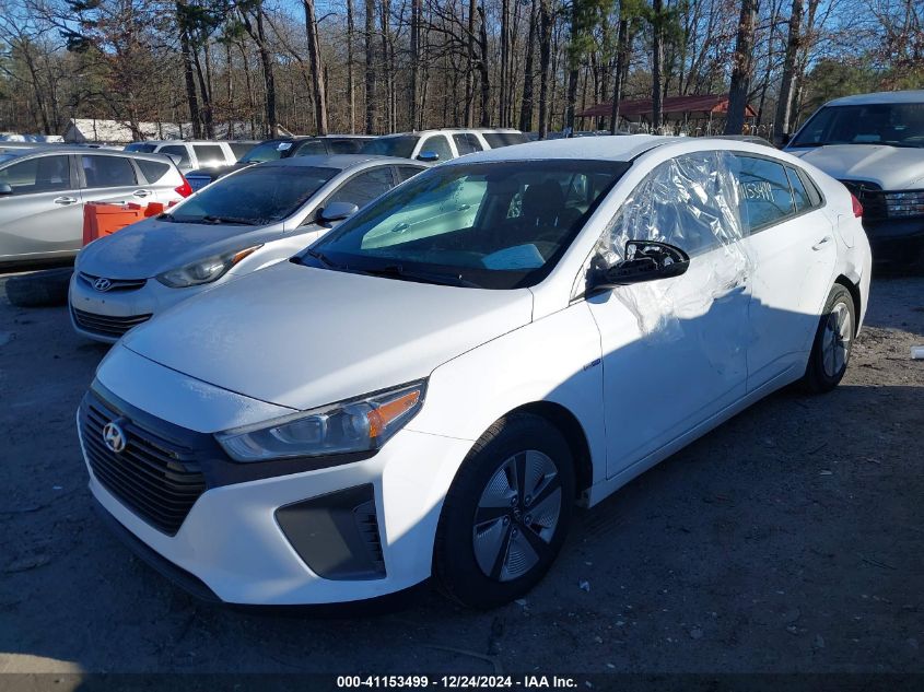 2019 Hyundai Ioniq Hybrid Blue VIN: KMHC65LC3KU110224 Lot: 41153499