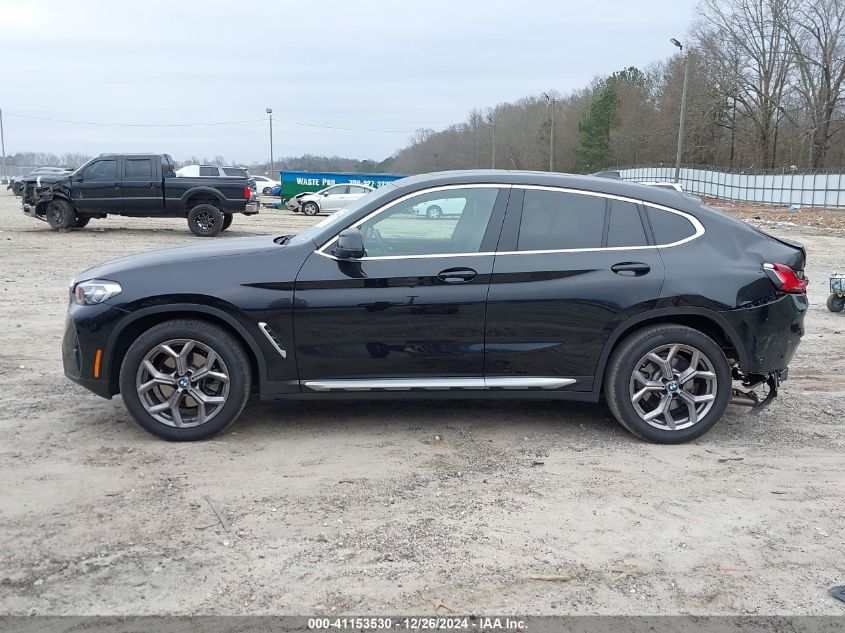 2023 BMW X4 xDrive30I VIN: 5UX33DT01P9S20808 Lot: 41153530