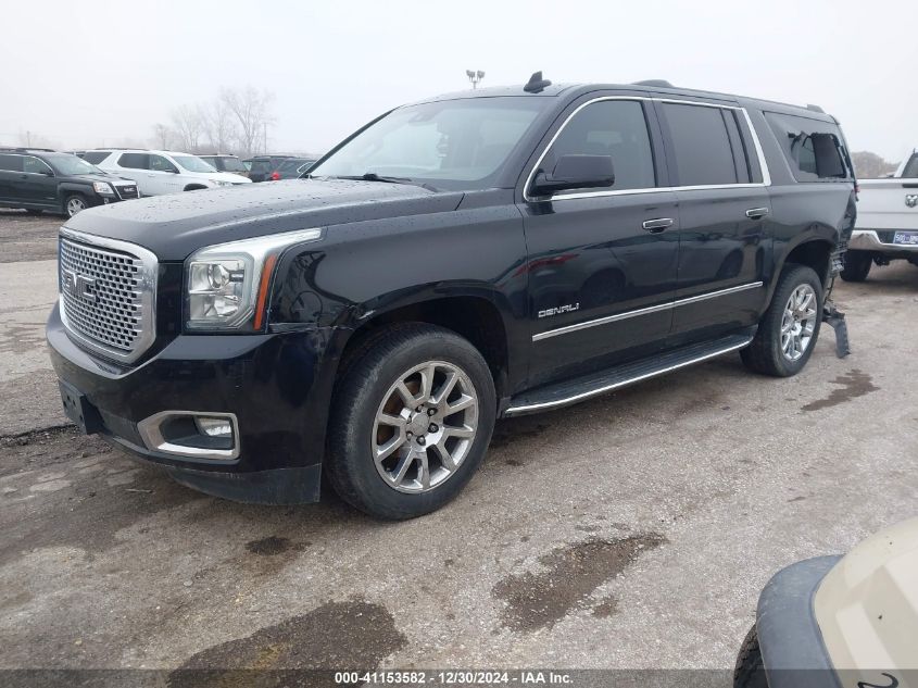 2017 GMC Yukon Xl Denali VIN: 1GKS2HKJ2HR310377 Lot: 41153582