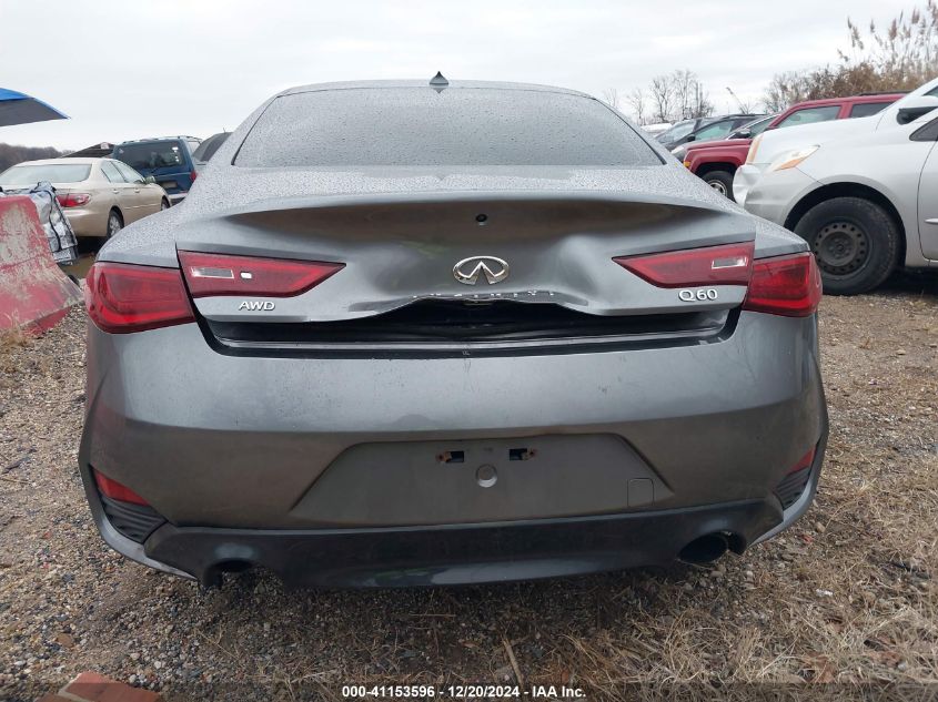 2018 Infiniti Q60 3.0T Luxe VIN: JN1EV7ELXJM392002 Lot: 41153596