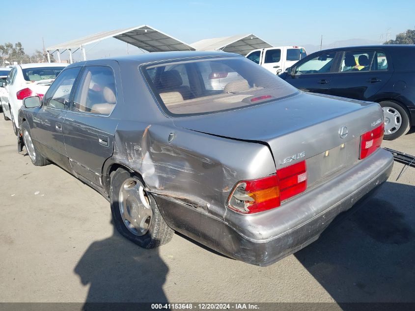 1996 Lexus Ls 400 VIN: JT8BH22F7T0067356 Lot: 41153648