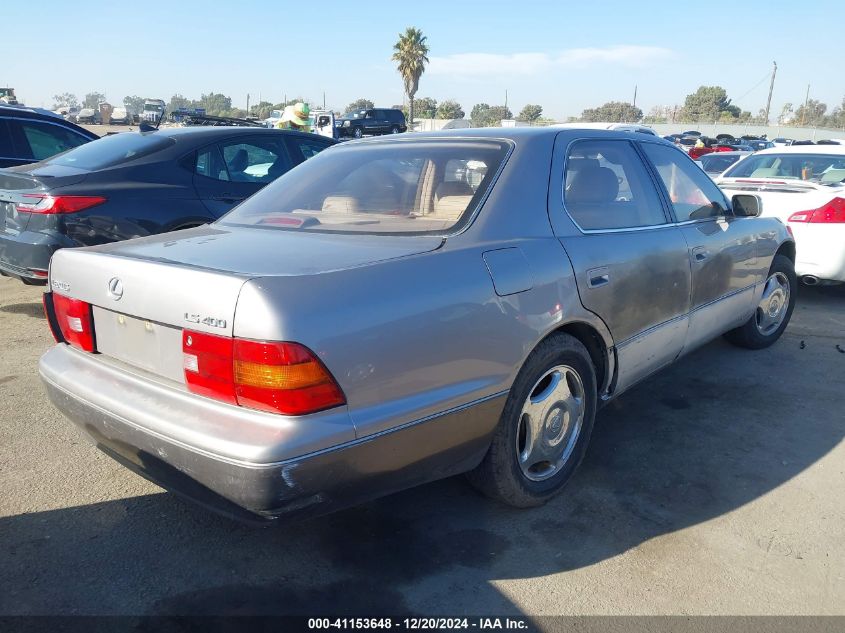 1996 Lexus Ls 400 VIN: JT8BH22F7T0067356 Lot: 41153648