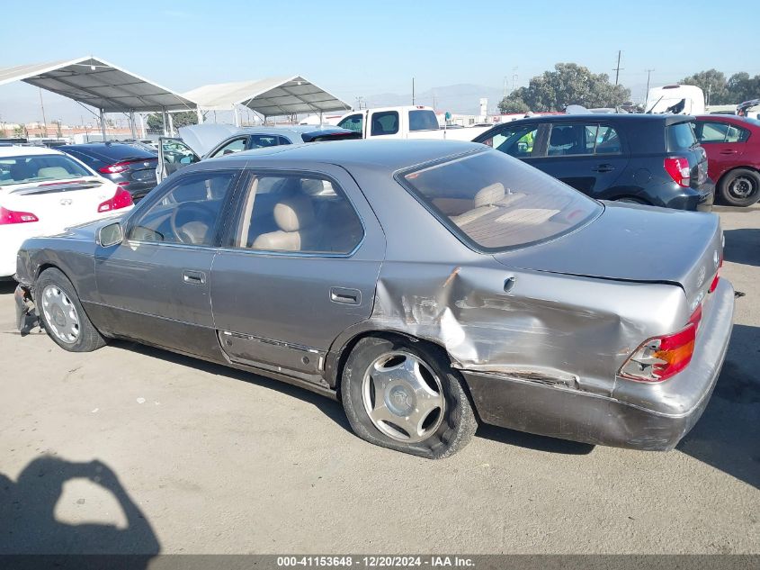 1996 Lexus Ls 400 VIN: JT8BH22F7T0067356 Lot: 41153648