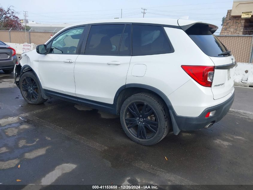 2019 Honda Passport Sport VIN: 5FNYF7H23KB009733 Lot: 41153658