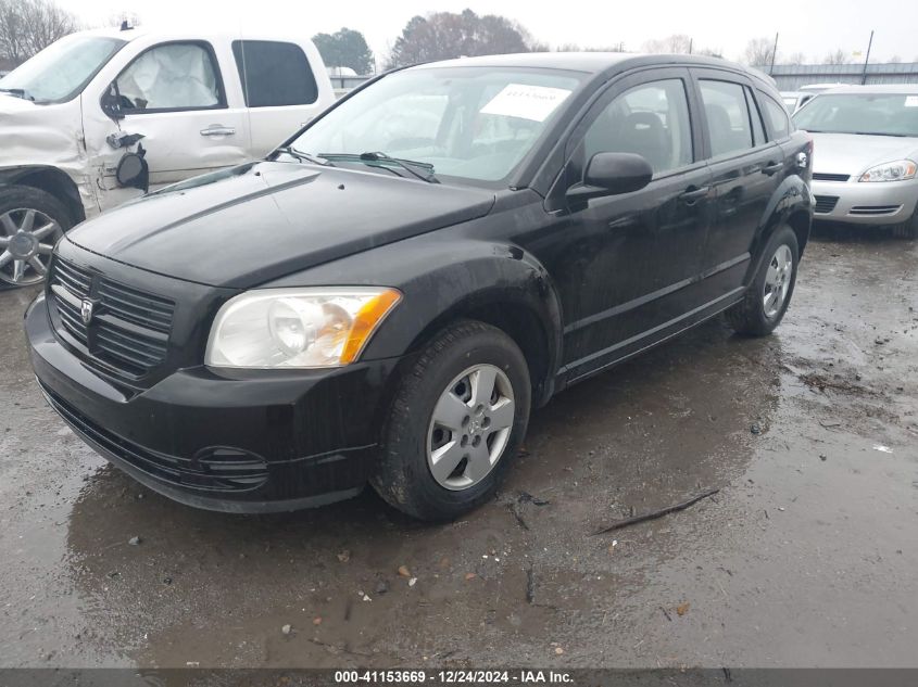 2007 Dodge Caliber VIN: 1B3HB28BX7D594521 Lot: 41153669