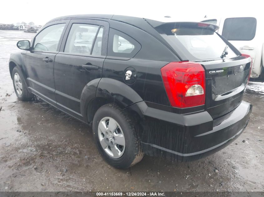 2007 Dodge Caliber VIN: 1B3HB28BX7D594521 Lot: 41153669