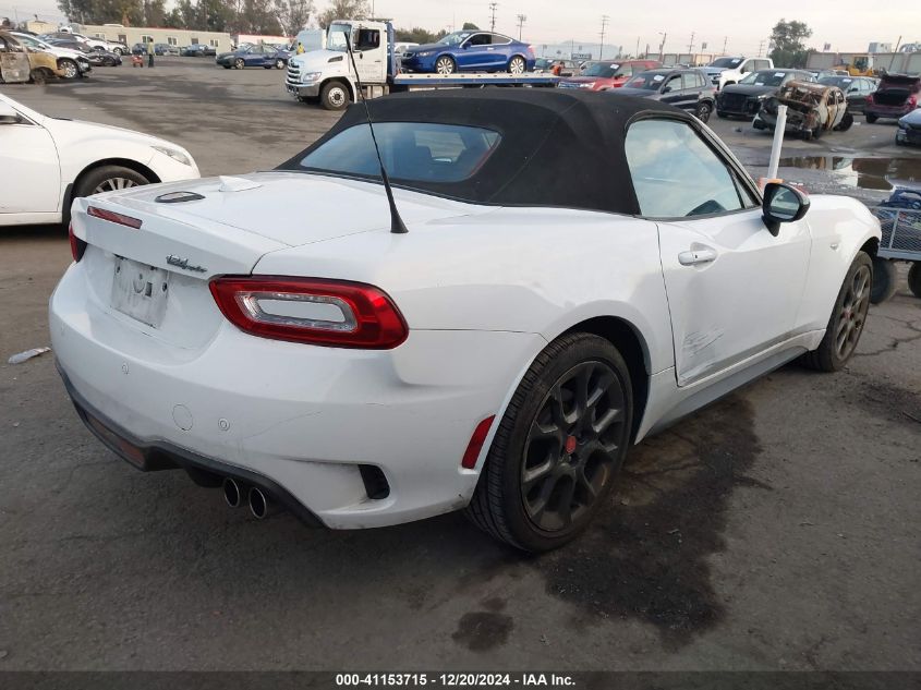 2020 Fiat 124 Spider Abarth VIN: JC1NFAEK6L0145078 Lot: 41153715