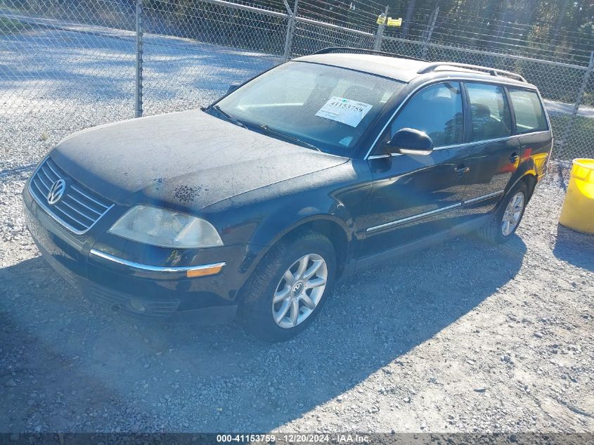 2004 Volkswagen Passat Gls VIN: WVWVD63BX4E289455 Lot: 41153759