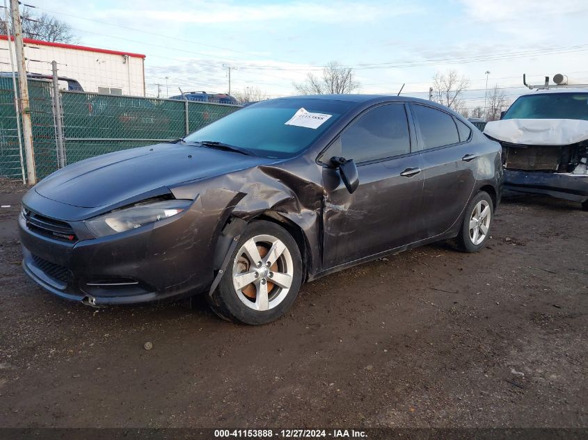 2015 Dodge Dart Sxt VIN: 1C3CDFBB6FD205363 Lot: 41153888