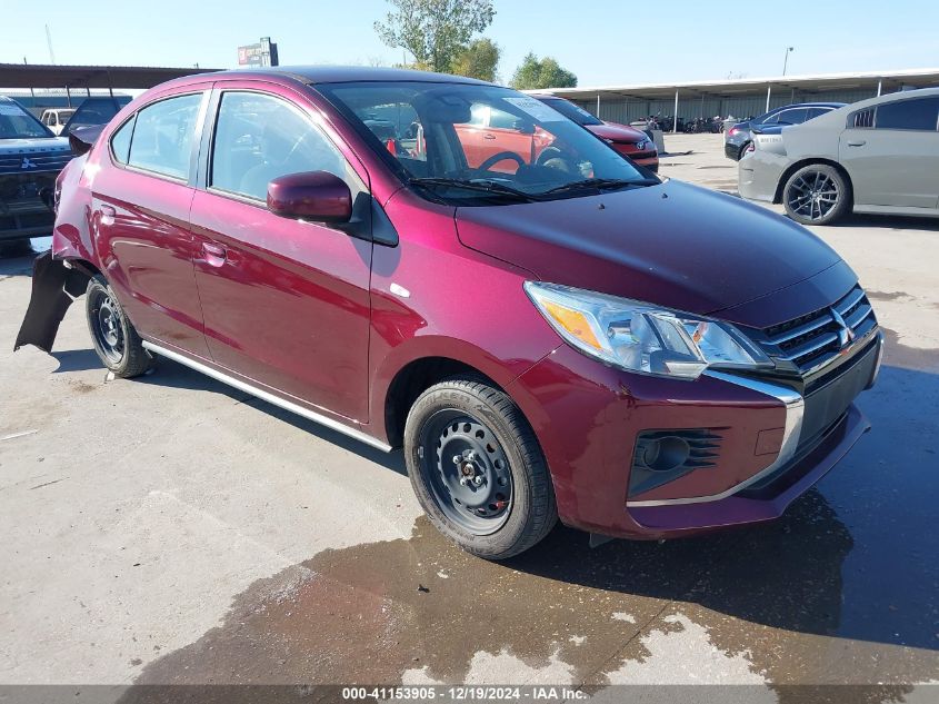 2022 Mitsubishi Mirage G4 Es VIN: ML32FUFJ2NHF03767 Lot: 41153905