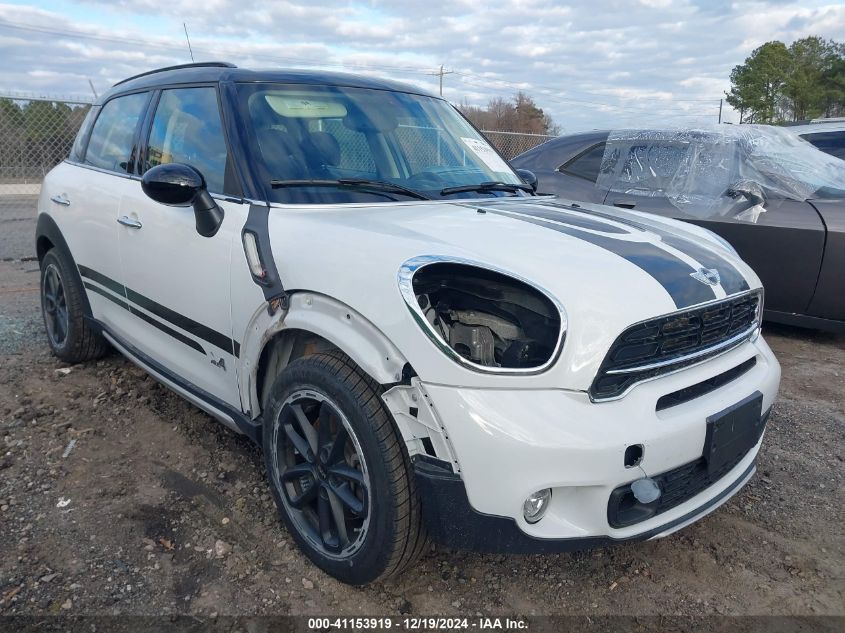 2016 Mini Countryman Cooper S VIN: WMWZC5C59GWU00520 Lot: 41153919